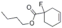 BUTYL 1-FLUOROCYCLOHEX-3-ENCARBOXYLAT 结构式