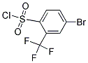 4-Bromo-2-(trifluoromethyl)benzenesulphonyl chlorid 结构式
