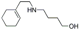 4-{[2-(1-CYCLOHEXEN-1-YL)ETHYL]AMINO}-1-BUTANOL 结构式