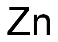 ZINC GRANULES, ACS, -20 MESH, 99.8% MIN 结构式
