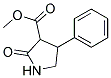3-甲氧羰基-4-苯基-2-吡咯啉酮 结构式
