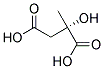 (S)-2-hydroxy-2-methylsuccinic acid  结构式
