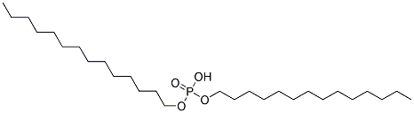 ditetradecyl hydrogen phosphate 结构式