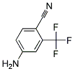 2-(trifluoromethyl)-4-aminobenzonitrile  结构式