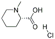 (S)-1-Methylpiperidine-2-carboxylic acid hydrochloride 结构式