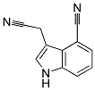 4-Cyanoindole-3-acetonitrile 结构式
