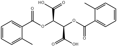 Di-o-toluoyl-L-tartaric acid 结构式