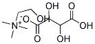 D(-)Choline Bitartrate 结构式