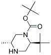 (2S,5R)-1-Boc-2-Tert-Butyl-5-Methyl-Piperazine 结构式