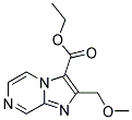 Ethyl 2-Methoxymethyl-Imidazo[1,2-A]Pyrazine-3-Carboxylate 结构式