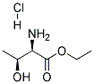 D-Threonine Ethyl Ester HCl 结构式