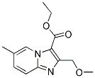Ethyl 2-Methoxymethyl-6-Methylimidazo[1,2-A]Pyridine-3-Carboxylate 结构式