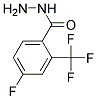 4-Fluoro-2-(Trifluoromethyl)-Benzhydrazide 结构式