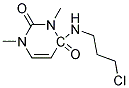 4-(3-Chloropropyl)Amino-1,3-Dimethyluracil 结构式