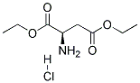 D-天门冬氨酸二乙酯盐酸盐 结构式