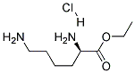 D-赖氨酸乙酯盐酸盐 结构式