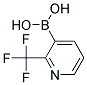2-(Trifluoromethyl)pyridine-3-boronic acid 结构式