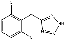 5-(2,6-DICHLOROBENZYL)-1H-TETRAZOLE 结构式