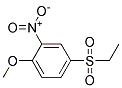 4-(Ethylsulphonyl)-2-nitroanisole 结构式