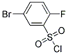 5-Bromo-2-fluorobenzenesulphonyl chloride 结构式