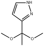 3-(1,1-Dimethoxyethyl)-1H-pyrazole