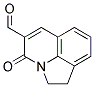 4-Oxo-1,2-dihydro-4H-pyrrolo[3,2,1-ij]quinolin-5-carboxaldehyde 结构式