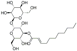 海藻糖十一烯酸酯 结构式