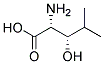 (2R,3S)-2-amino-3-hydroxy-4-methyl-valeric acid 结构式