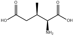 (2s,3R)-3-Methylglutamic acid 结构式