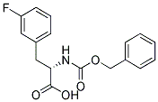 Cbz-3-Fluoro-L-Phenylalanine 结构式