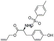 L-Tyrosine allyl ester tosylate 结构式