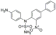 N-(4-(4-aminophenylamino)-3-nitrophenyl)benzene sulfonamide 结构式