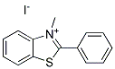 2-Phneyl-3-Methylbenzothiazolium Iodide 结构式