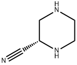 (S)-2-氰基哌嗪 结构式