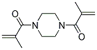 N,N''-DIMETHACRYLOYLPIPERAZINE
 结构式