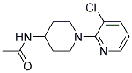 4-ACETAMIDO-1-(3-CHLORO-2-PYRIDYL)PIPERIDINE 结构式