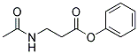 3-ACETYLAMINO-1-PHENYL-PROPIONIC ACID 结构式