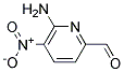 6-AMINO-5-NITRO-PYRIDINE-2-CARBALDEHYDE 结构式