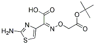 (Z)-2-(TERT-BUTOXYCARBOUYLMETHOXYIMINO)-2-(2-AMINOTHIAZOL-4-YL)ACETIC ACID 结构式
