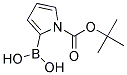 N-BOC-PYRROLYL-2-BORONIC ACID 结构式