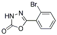 5-(2-Bromophenyl)-1,3,4-oxadiazol-2(3H)-one 结构式