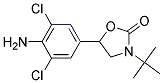 5-(4-Amino-3,5-Dichlorphenyl)-3-Tert-Butyl-2-Oxazolidon 结构式