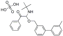 3,5-Dibenzyloxy-W-(T-Butylamino) Acetophenone Sulfate 结构式