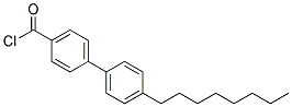 4-N-Octyl-4'-Diphenylformylchloride 结构式