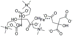 IronChollineCitrate 结构式