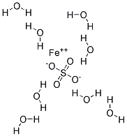 FerrousSulphateHeptahydrate/Monohydrate 结构式