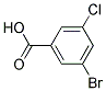 3-Chloro-5-BromobenzoicAcid 结构式