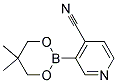 4-Cyano-3-(5,5-Dimethyl-[1,3,2]Dioxaborinan-2-Yl)-Pyridine 结构式