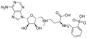 S-AdenosylmethionineToluenesulfonate 结构式