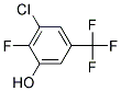 3-氯-2-氟-5-(三氟甲基)苯酚, 97+% 结构式